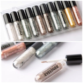 Pack Of 10 Heng Fang Diamond Glitter Eye Shadow